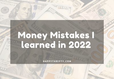 Important Money Lessons I learned in 2022
